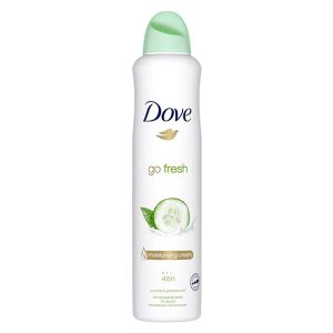 اسپری ضد تعریق زنانه خیار و چای سبز داو Dove Go Fresh Cucmber & Green Tea Body Spray 48h